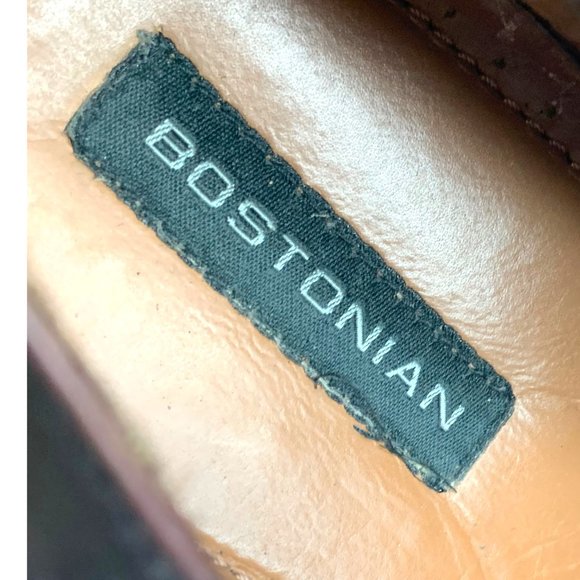 BOSTONIAN 27848 Marco Brown‎ Leather Cap Toe Dress Oxfords - Picture 3 of 11